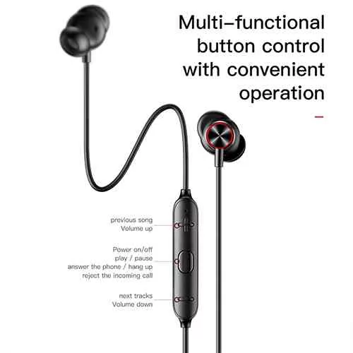 Baseus S12 Wireless Earphone Earbuds and In-ear