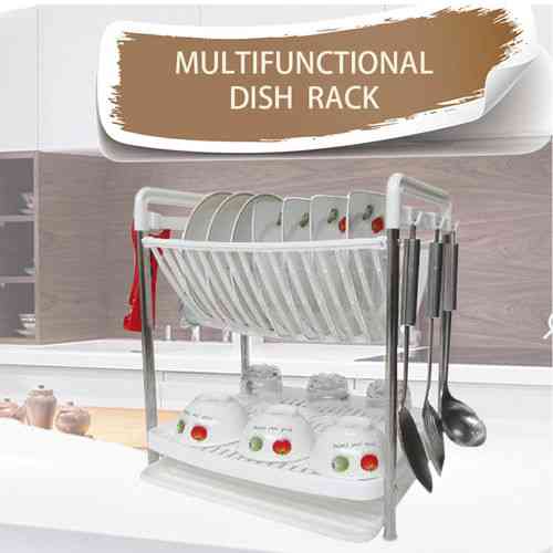 Multifunctional Dish Rack Kitchen & Dining