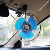 12V Optional Portable Cooling Fan Auto Clip-On Oscillating Car Vehicle Dash Dashboard Car Care Accessories