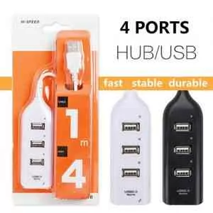 4 Port High Speed USB 2.0 mini HUB Computer Accessories