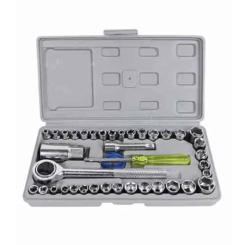 AIWA 40 Piece Combination Socket Wrench Set Gadgets & Accesories