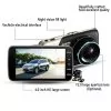 Car DVR Camera Dual Lens Full HD 1080P 4 Inch