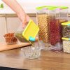 Stackable & Space- Savvy Pocket Block Container Set of 6 Pcs Home Accessories