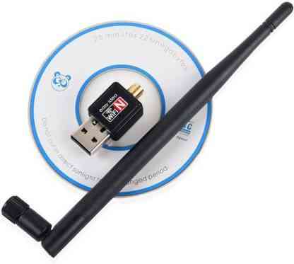 SAMTEK Mini Premium High Speed Wifi Dongle 802.11N (with Antenna) Wireless USB Adapter USB Adapter