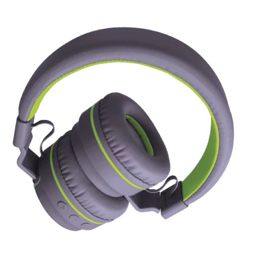 SonicGear Airphone V Stereo Bluetooth Headset (Grey-Lime Green)