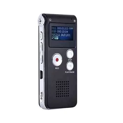 Digital Voice Recorder 8GB STEREO Gadgets & Accesories