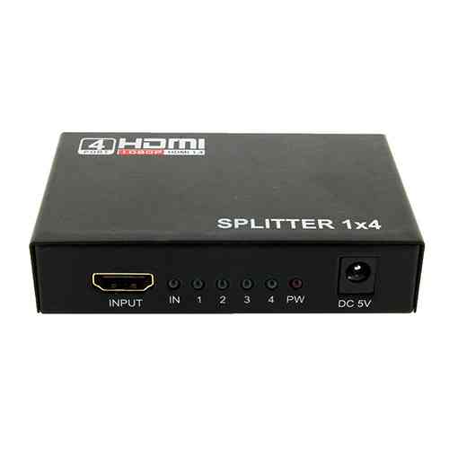 HD 4K 4 Port HDMI Splitter Hub Computer Accessories