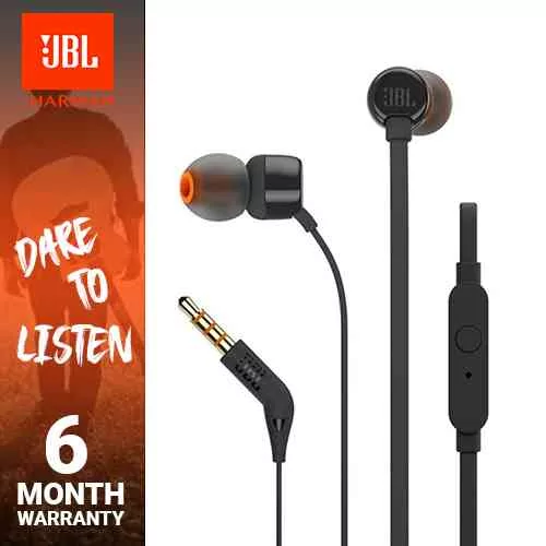 JBL T110 In Ear Headphones Earbuds and In-ear