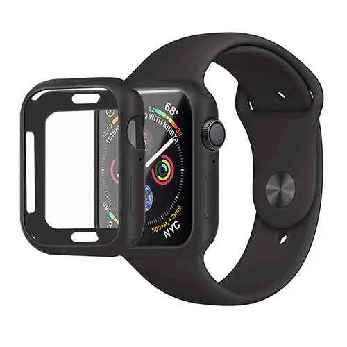 Soft TPU Cover Watch Protector for Apple Watch Cases