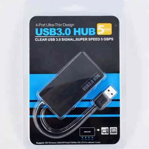 USB 3.1 Type-C to USB 3.0 4-Port Super Speed Hub Computer Accessories
