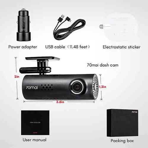 Xiaomi Dash Camera 70MAI Smart WiFi Car DVR 130° DVR/Dash Camera