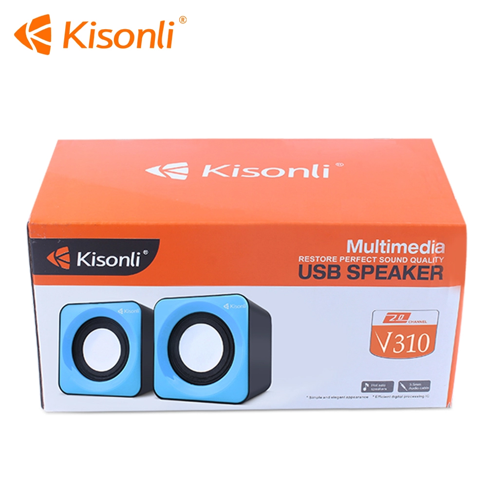 Best sound kisonli speaker V310 multimedia computer speaker system