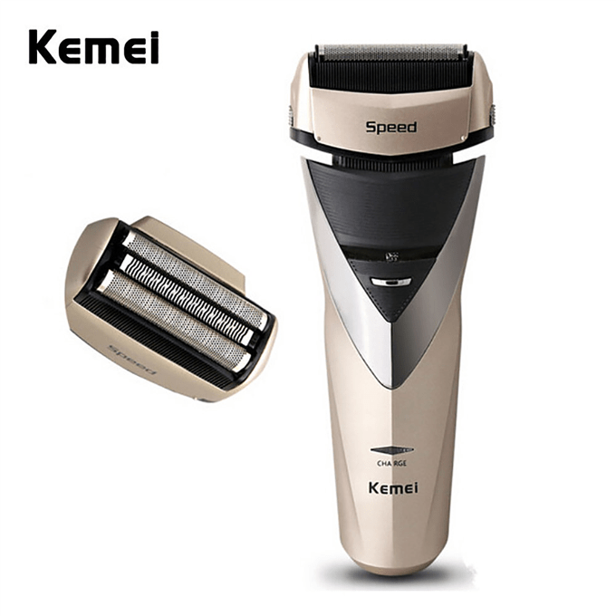 Kemei KM-8102 3 Heads Rechargeable Electric Shaver