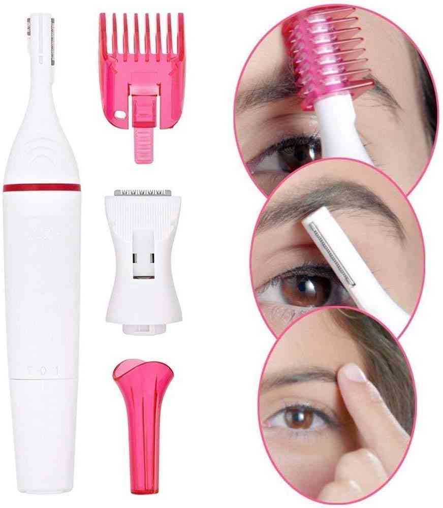FIZLOZ 5-in-1 Sweet Sensitive Touch Trimmer Shaver Eyebrow, Face ...