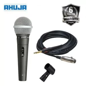 AHUJA AUD 98XLR Dynamic Corded Mic Microphone Accessories