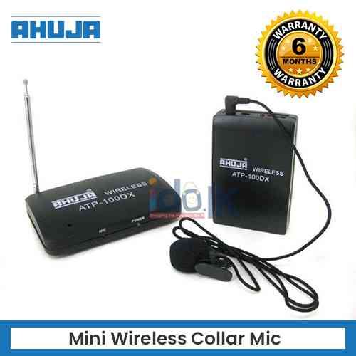 Mini Wireless Collar Mic Receiver and Transmitter Microphone Accessories