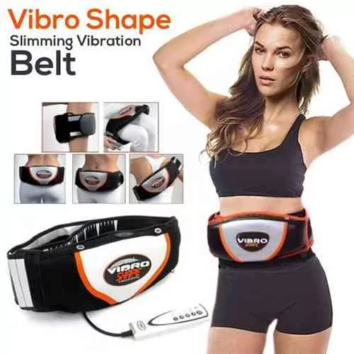 Vibro Shape Slimming Belt Vibration Body Massager Health & Beauty