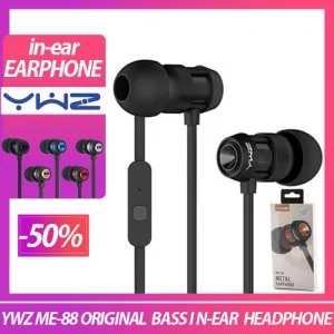 YWZ Metal-88 Extra Bass n-Ear Wired Earphone Earphone
