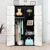 8 Door DIY Plastic Portable Wardrobe Storage Organizer Home & Lifestyle