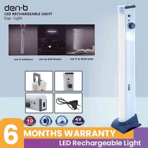 Den-B LED Rechargeable Light