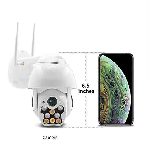 Smart Security WiFi Camera Night Vision IP Camera