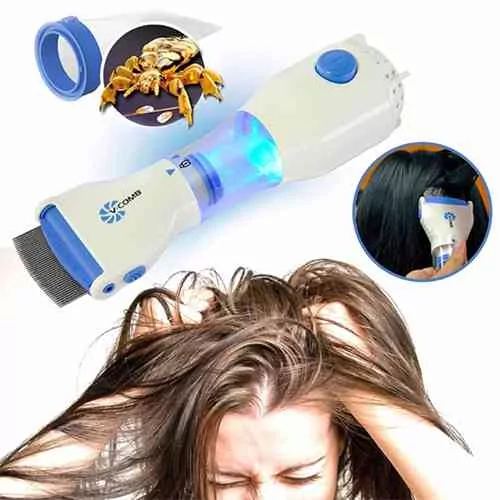 V-Comb Electric Head Lice Comb Health & Beauty