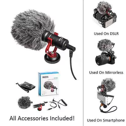 BOYA BY-MM1 Video Record Microphone Microphone Accessories
