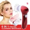 6 in 1 Electric Face Massager Cleaning Brush