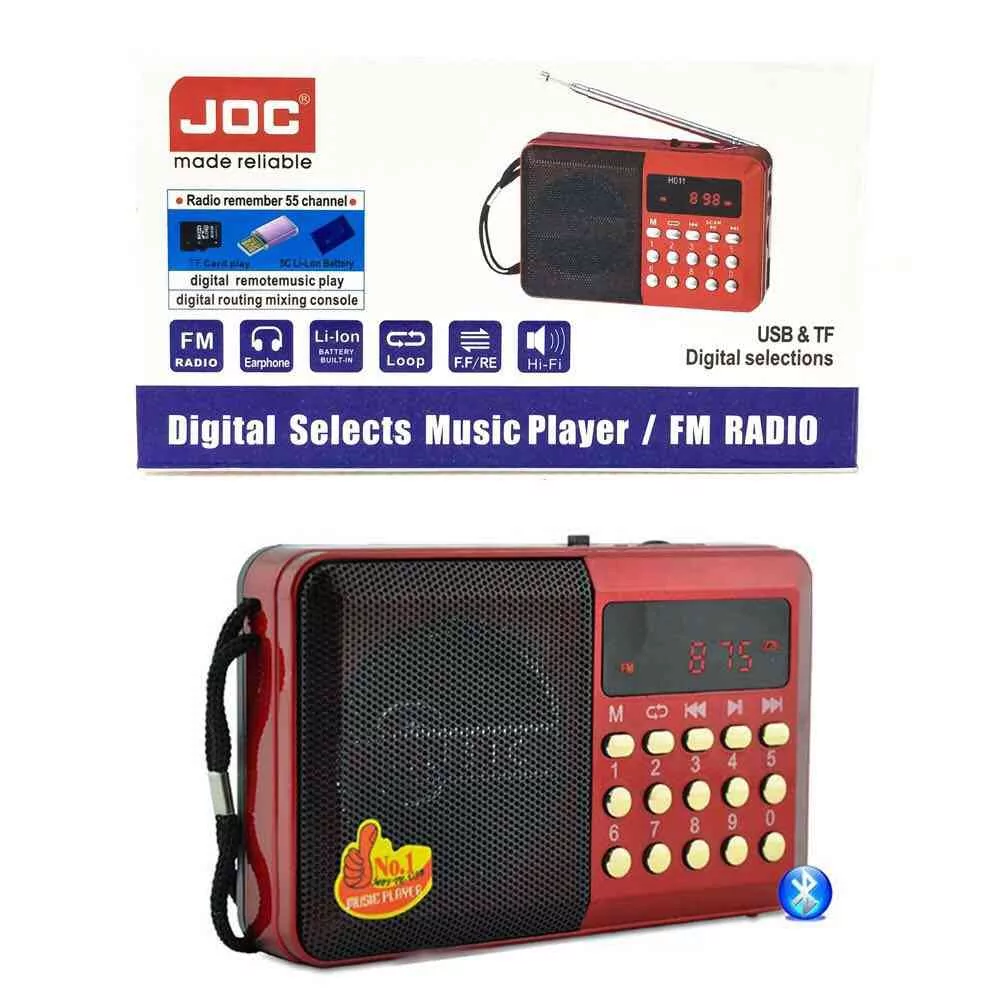 Image result for joc Radio rechargeable usb & micro sd