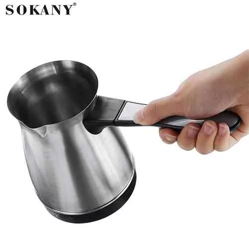 Turkish Electric Coffee Maker Boiled Milk Espresso Briki Pot 220V Kitchen & Dining