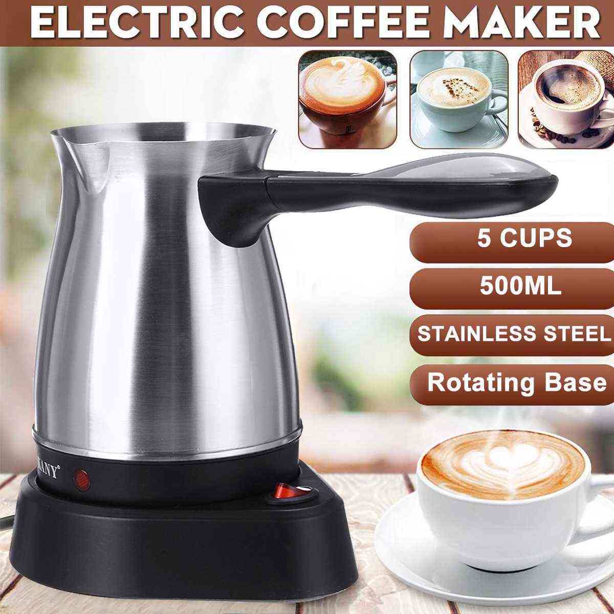 Electric Turkish Greek Coffee Maker 220V-240V 800W SALE Coffee Makers Shop  - BuyMoreCoffee.com