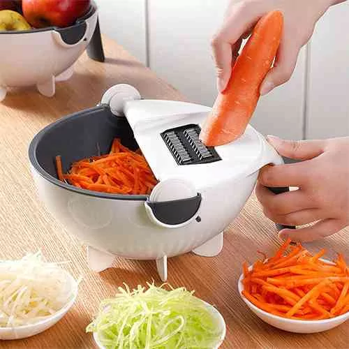Vegetable Cutter Slicer Chopper Fruit Strainer Basket Kitchen & Dining