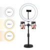 LED Ring Fill Light 3 in 1 Tripods