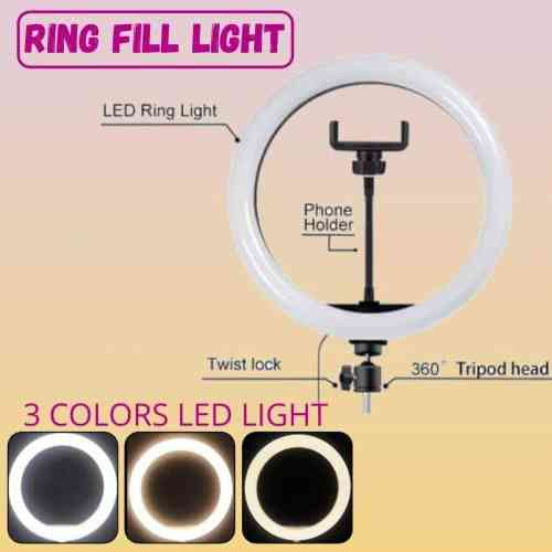 LED Ring Fill Light 3 in 1 Tripods