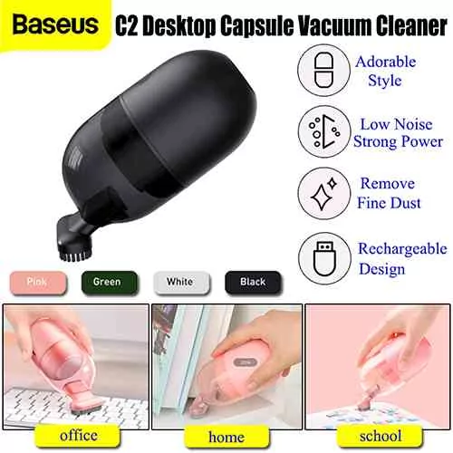Mini Vacuum Cleaner Baseus C2  Portable Cleaner Gadgets & Accesories