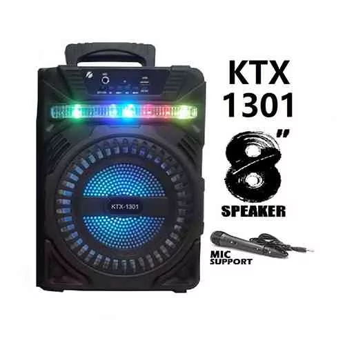 Bluetooth Speaker with Mic KTX-1301 Wireless Speakers