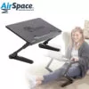 Adjustable Laptop Stand Air Space Desk Home Accessories