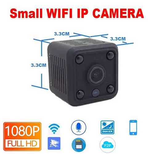 Mini WIFI IP Camera Battery Powered Video Recorder Security Camera
