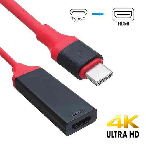 USB Type C To HDMI HDTV Adapter VUH-05 4K Mobile Accessories