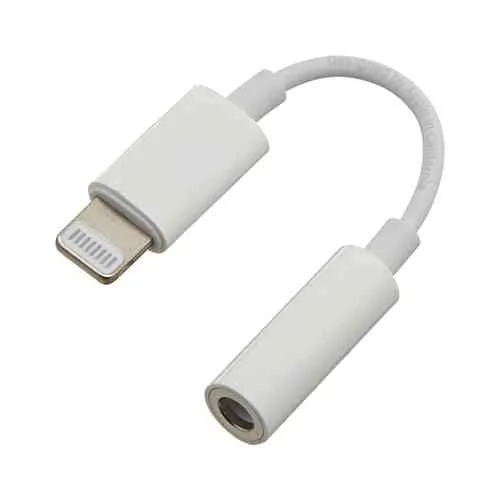 Apple Lightning to Headphone Jack Adapter Mobile Accessories
