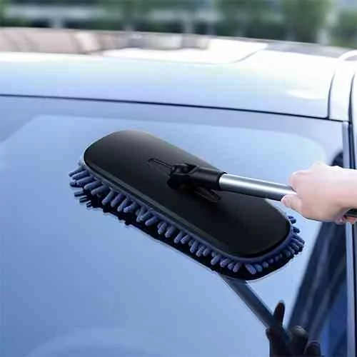 Baseus Dual-Use Car Mop Adjustable Car Wash Brush Sri Lanka@ido.lk