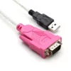 USB 2.0 to Serial RS232 9Pin Cable Converter Adapter Male to Male Computer Accessories