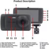 Vehicle Blackbox Dash Camera Full HD 1080P DVR DVR/Dash Camera