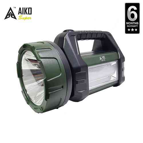 Aiko Super Rechargeable Torch AS710 Portable LED Light Home Needs