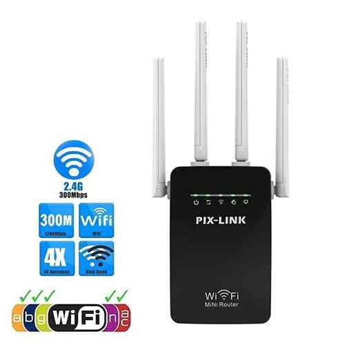 PIX-LINK WIFI Range Extender Wireless Repeater Signal Booster