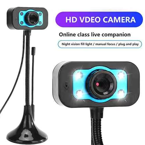 Webcam for Pc and Laptop USB Web Camera 720p@ido.lk