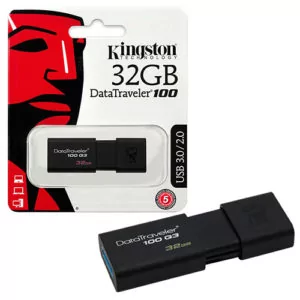 Kingston 32GB Pen Drive USB 3.0 Flash Drive DataTraveler 100 G3