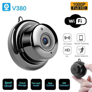 Wireless Mini IP Camera V380 HD 1080P Smart Home Security Camera Night Vision Security Camera
