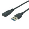 USB 3.1 Type C Female to USB 3.0 Male Adapter Cable@ ido.lk