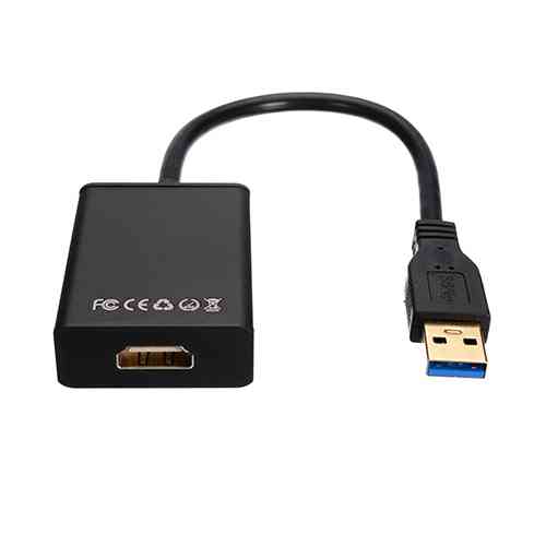 USB to HDMI Converter 1080P HDMI-compatible Adapter Computer Accessories